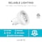 Luxrite MR16 LED Light Bulbs 6.5W (50W Equivalent) 500LM 2700K Warm White Dimmable GU10 Base 6-Pack LR21500-6PK - alternate 8